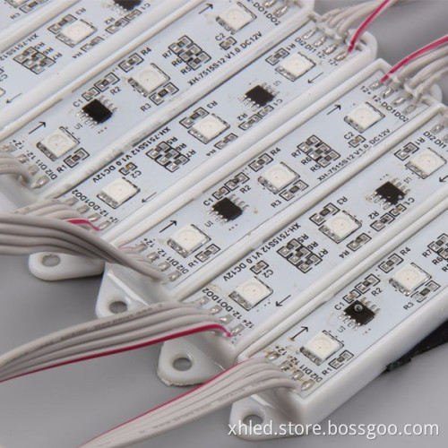 Factory Price 0.72Watt RGB Full Color IP67 Waterproof DC12V 5050 SMD LED Module